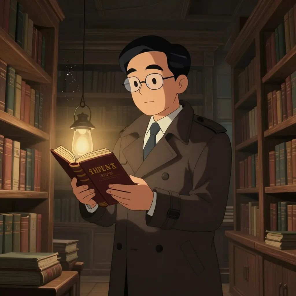 Read in Korean C1: The Investigator's Hidden Library Discovery