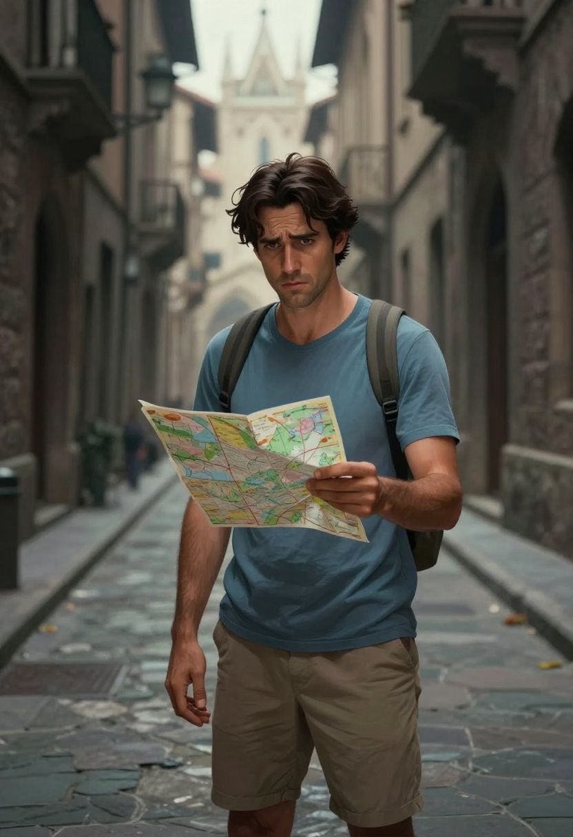 Lire en français A2 : Se perdre à Barcelone