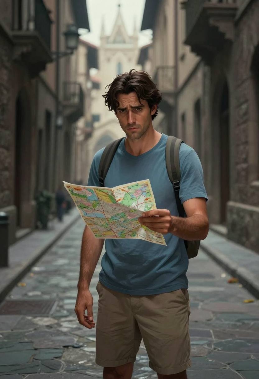 Lire en français A2 : Se perdre à Barcelone